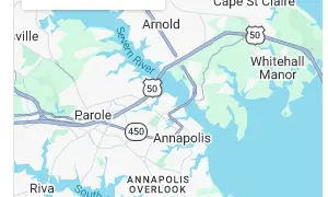 Service area map